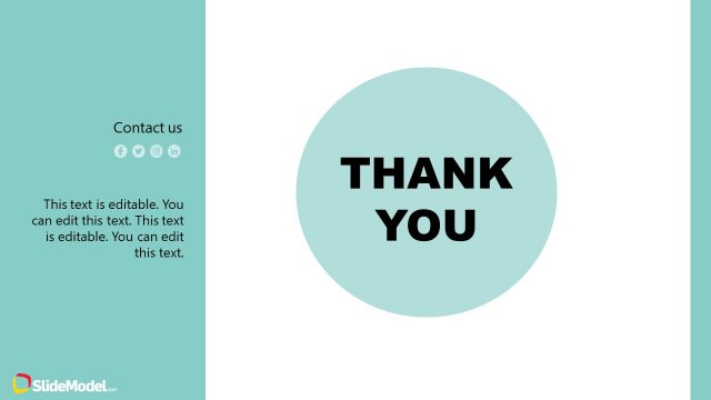 Thank You PowerPoint Success Story Template