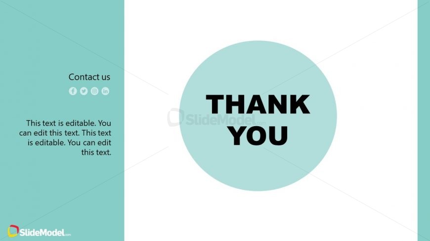 Slide of Thank You in Success Story 