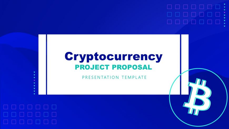 PowerPoint Cryptocurrency Cover Slide 