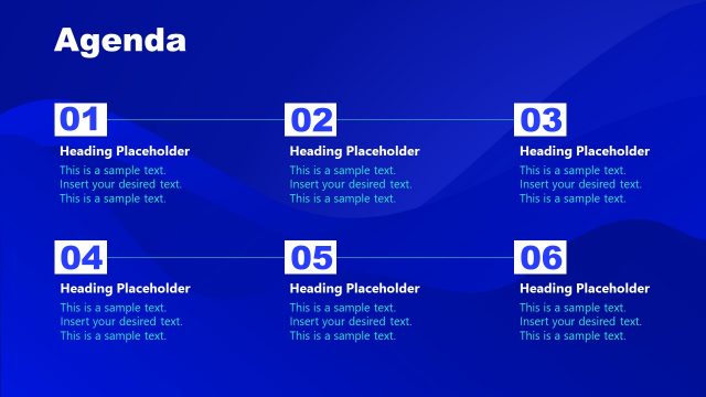 Cryptocurrency Agenda Slide Template