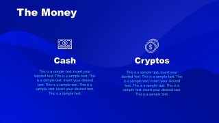 Money Symbols Cryptocurrency PPT Template