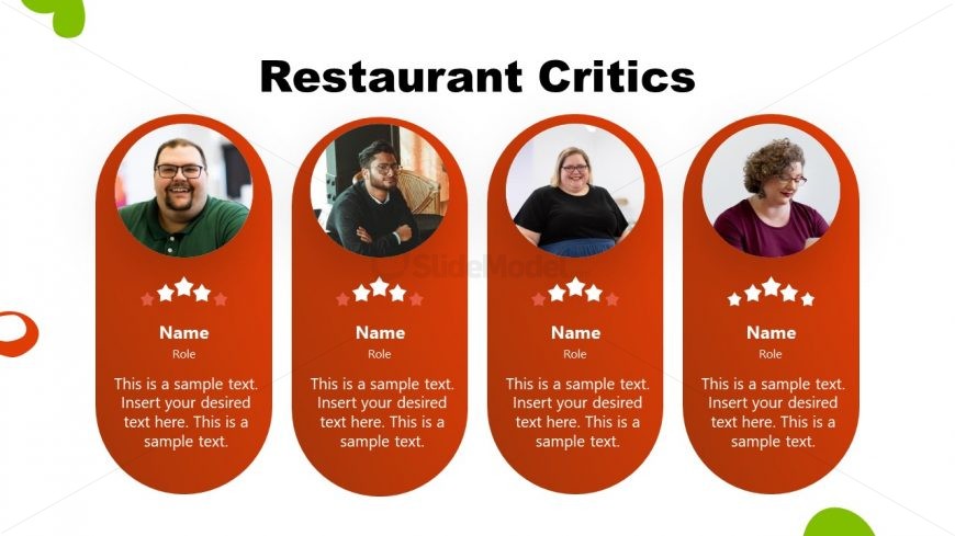 Sales Pitch Restaurant Critics Template 
