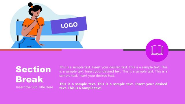 Guerrilla Marketing Template Logo Illustration