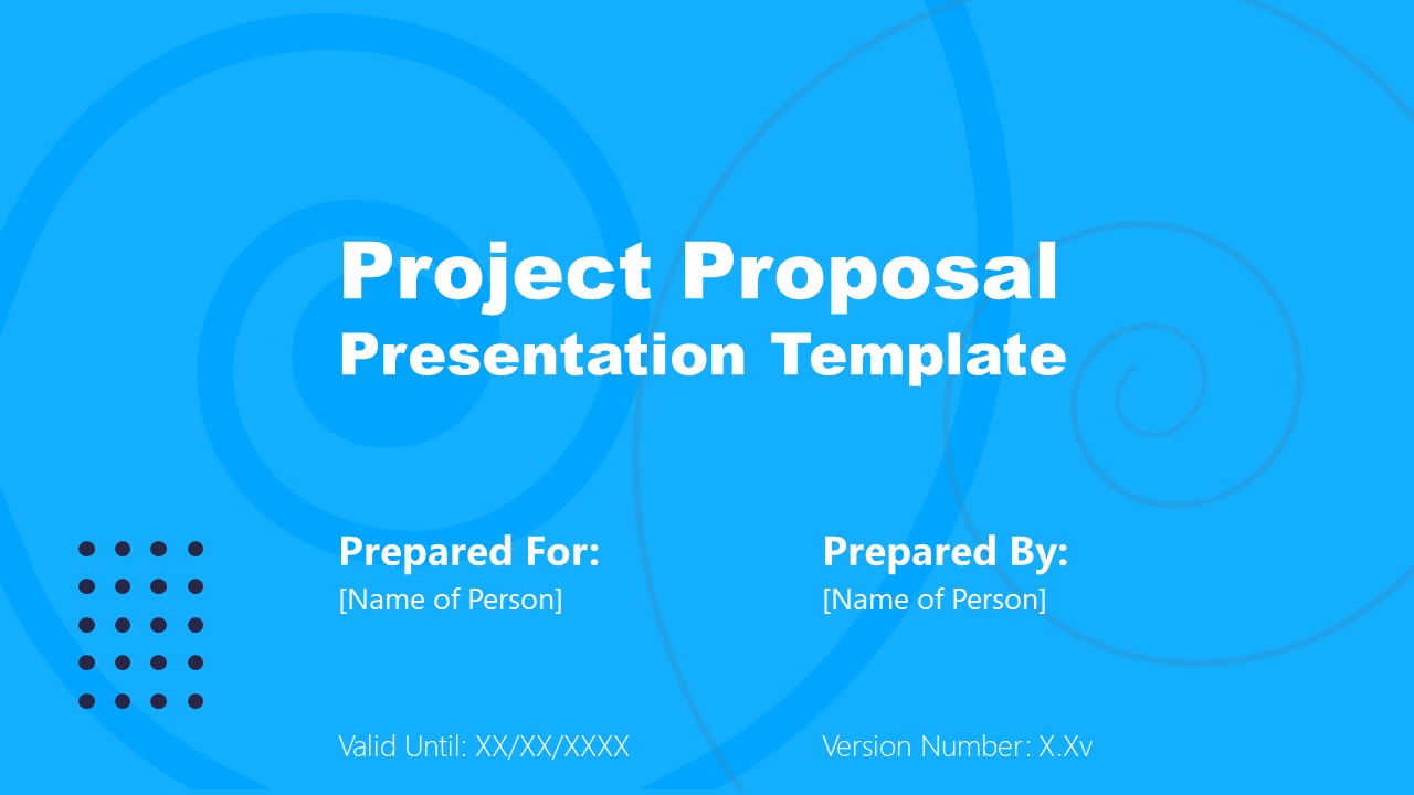 how to write a project proposal powerpoint presentation