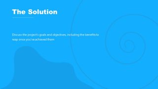 Solution Definition Project Proposal PPT Template