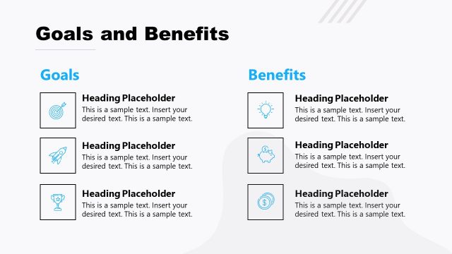 Project Proposal Goals and Benefits Slide Design