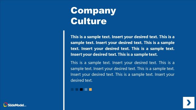 Company Culture Overview Template PPT