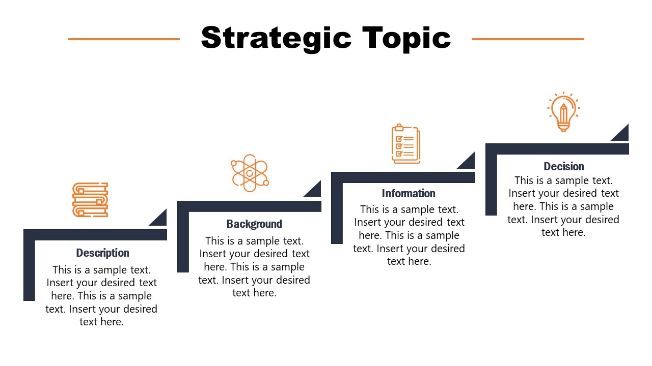 Template of Board Meeting Strategic Topic PPT
