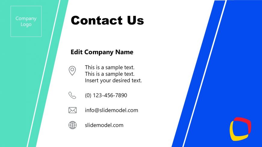 Contact Slide Franchise Development Template 