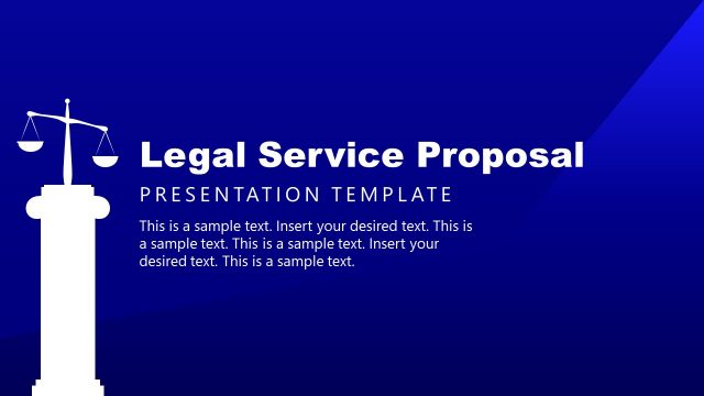 Legal Services Proposal PowerPoint Template