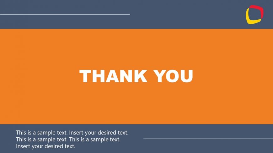 Thank You Slide Template for Real Estate Industry 