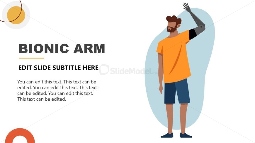 Bionic Arm Slide with Human Illustration