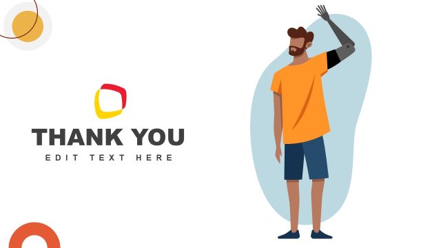 Thank You Slide – Diversity at Work PowerPoint Template