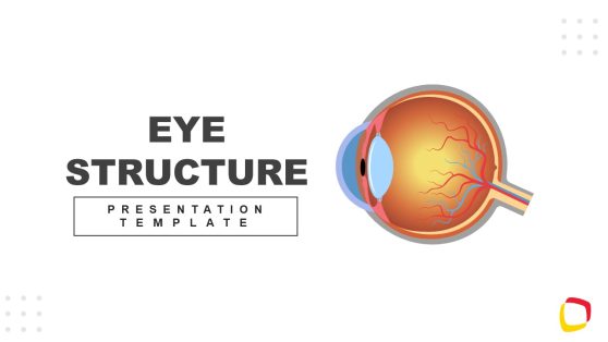 Title Slide for Eye Structure PPT Template 