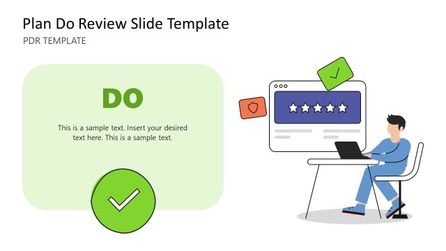 Editable Plan Do Review PowerPoint Template – Do Slide