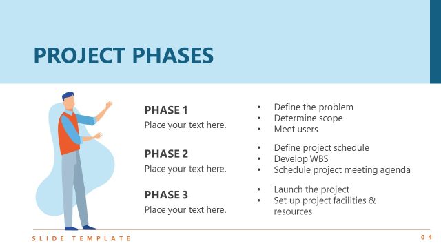Project Phases Presentation PPT Slide