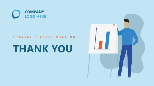Thank You Slide – Project Kickoff Meeting Template