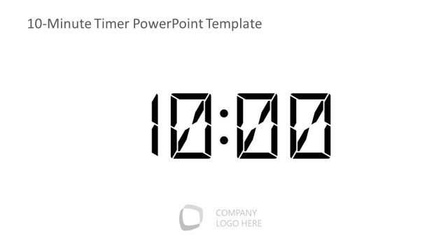 10-Minute Timer PowerPoint Template