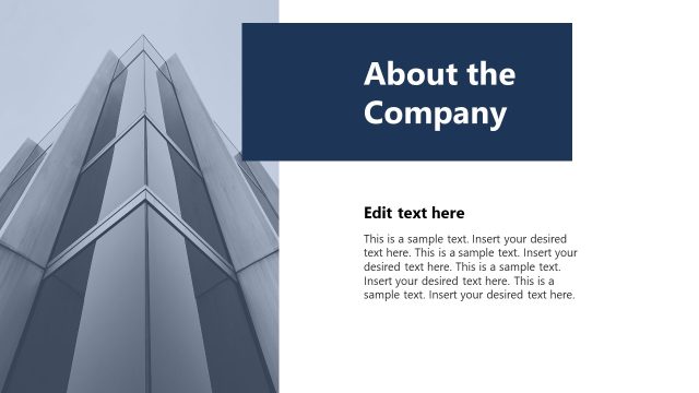 About the Company Presentation Slide