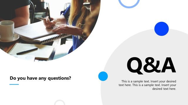 Q/A Slide – Change Management PPT Template