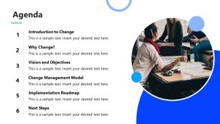 Editable Change Management PPT Template  