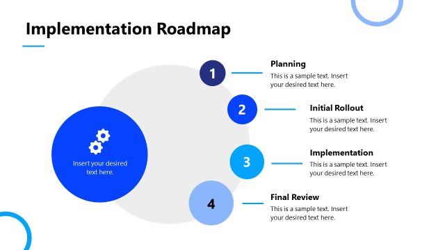 Implementation Roadmap PPT Slide