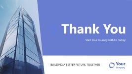Thank You Slide - Business Corporate Template - SlideModel