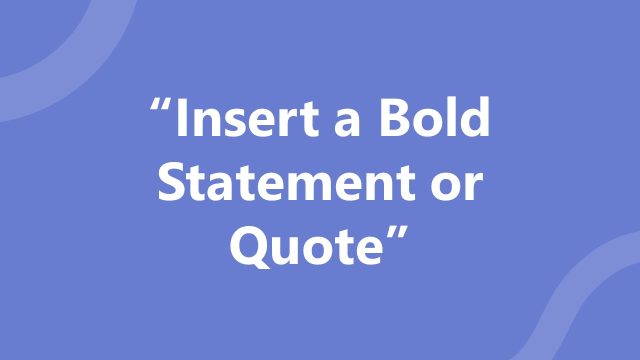 Business Statement Slide – Business Corporate Template