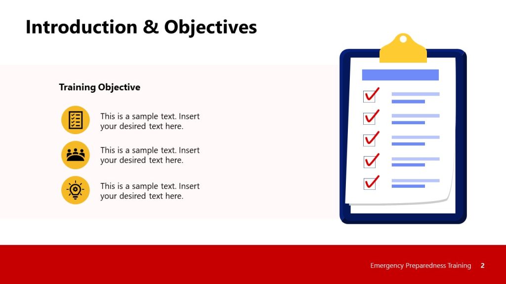 Introduction Slide For Emergency Preparedness Ppt Template Slidemodel