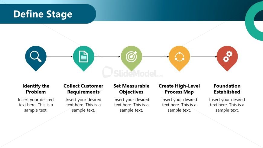 Control Charts PPT Template Slide 