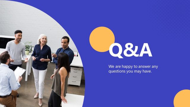 Q&A Slide – Team Restructuring Transition Plan Presentation Template