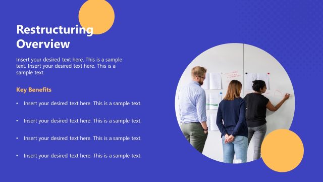 Restructing Overview Slide for Transition Plan Template