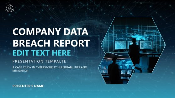 Cover Slide - Cyber Security Case Study Presentation 