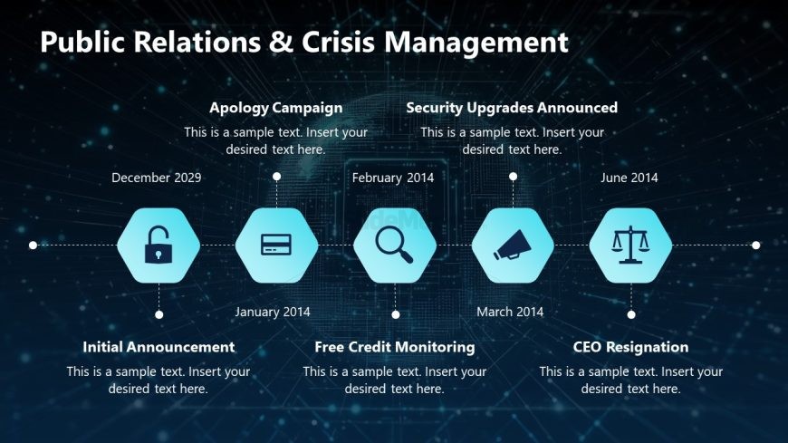 Editable Cyber Security Case Study Slide Template  