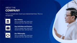 Customizable Business Corporate Overview PPT Template