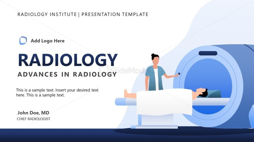 Editable Radiology PPT Template