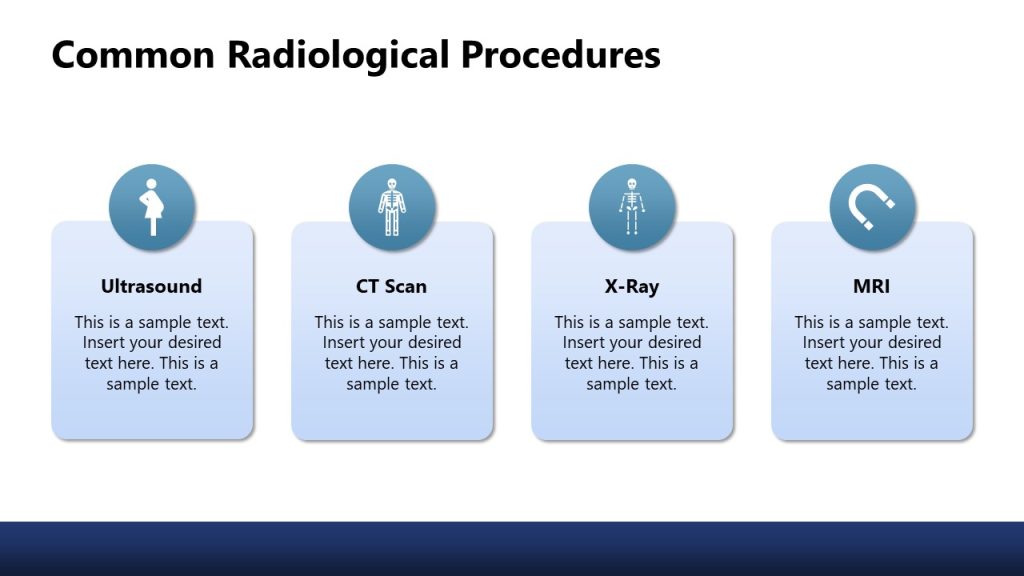 Common Radiological Procedures PowerPoint Template Slide - SlideModel