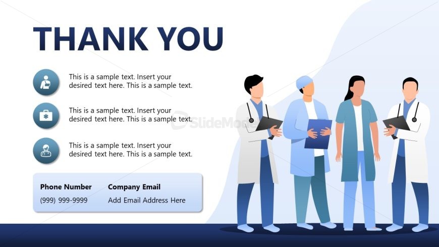 Radiology Presentation Template - Thank You Slide 