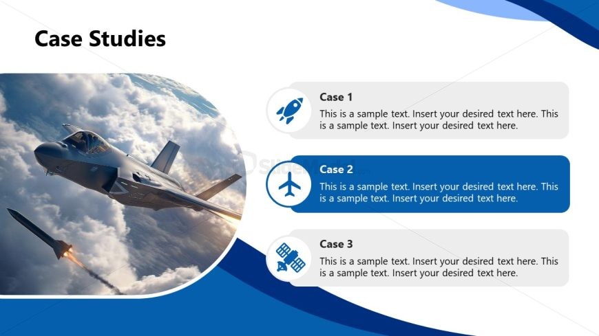 Aerospace and Defense Industry Overview Slide Layout