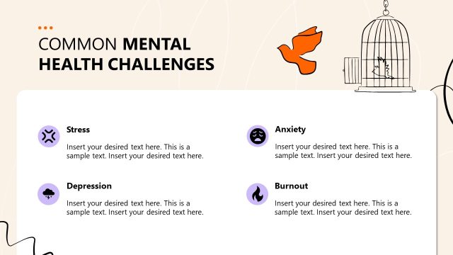 Common Mental Health Challenges – Wellness & Mental Health Template