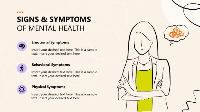 Signs & Symptoms Slide for PowerPoint Template