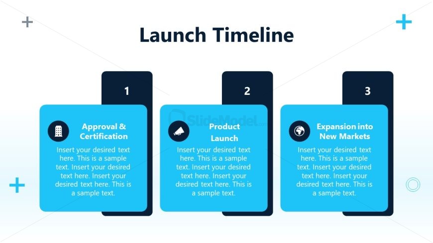 Pharmaceutical Product Presentation - Timeline Slide