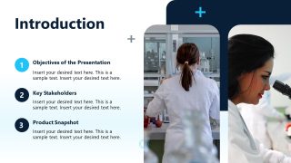 Editable Pharmaceutical Product PPT Template