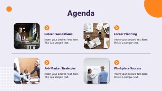 Customizable Career Development PPT Template