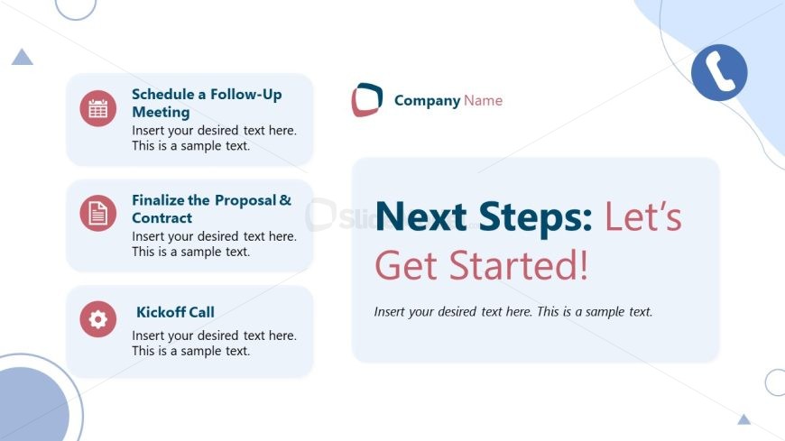 Call Center Proposal PPT Slide