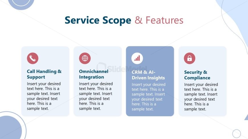 Call Center Proposal Template Slide