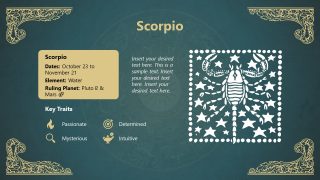 Editable Zodiac Signs Template 
