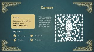 Zodiac Signs Template for PowerPoint 