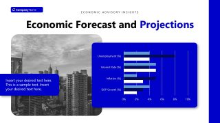 Editable Data Driven Bar Chart Slide 