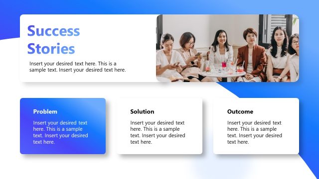 Success Stories Slide – What Went Well Template